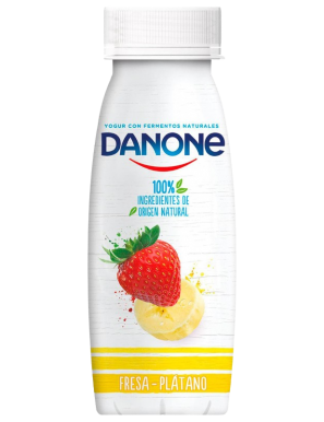 DANONE BEBER FRESA-PLATANO B/245 GR