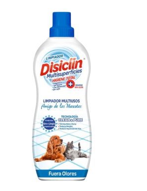 LIMPIADOR ESPECIAL MASCOTAS DISICLIN B/1 L