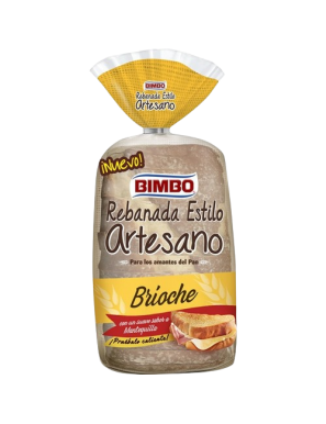 PAN BIMBO ARTESANO BRIOCHE 550 GR