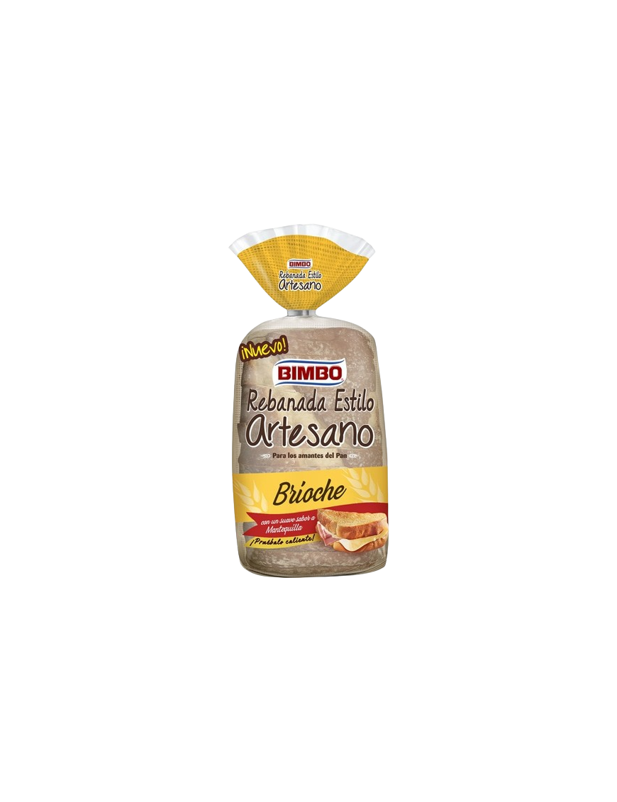 PAN BIMBO ARTESANO BRIOCHE 550 GR