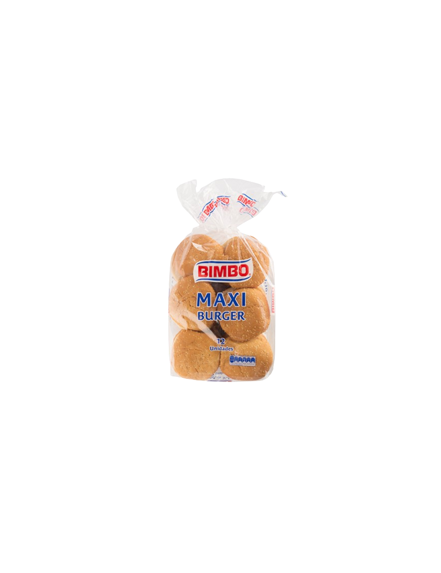 PAN BIMBO BURGUER MAXI 12 UDS