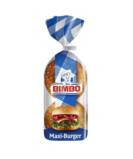 PAN BIMBO BURGUER MAXI 4 UDS