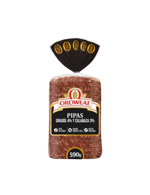 PAN BIMBO OROWEAT PIPAS 590 GR