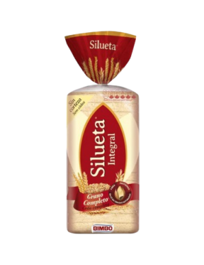 PAN BIMBO SILUETA INTEGRAL S/C  450 GR