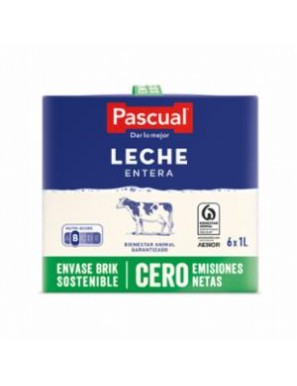 LECHE PASCUAL CLASICA ENTERA BRICK1 L