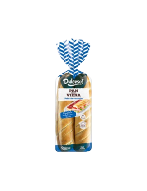 PAN DULCESOL ESTILO VIENA B/4UD 820 GR.