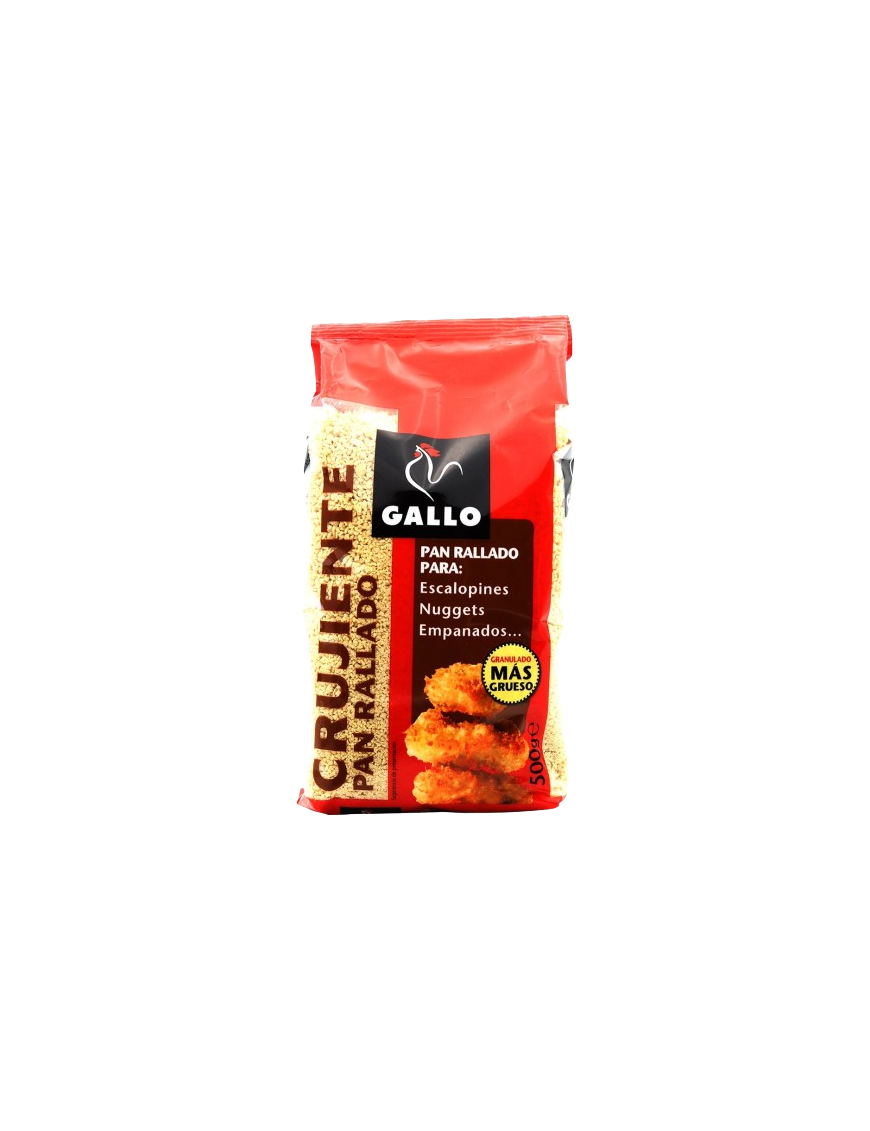 PAN RALLADO CRUJIENTE GALLO B/500 GR