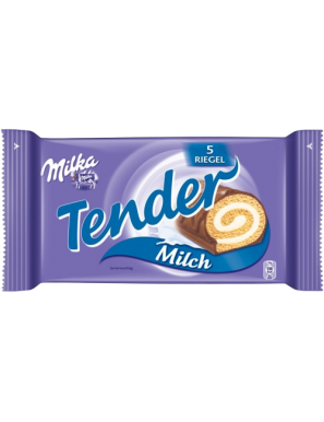 BIZCOCHO MILKA TENDER 185 GR P/5 UD