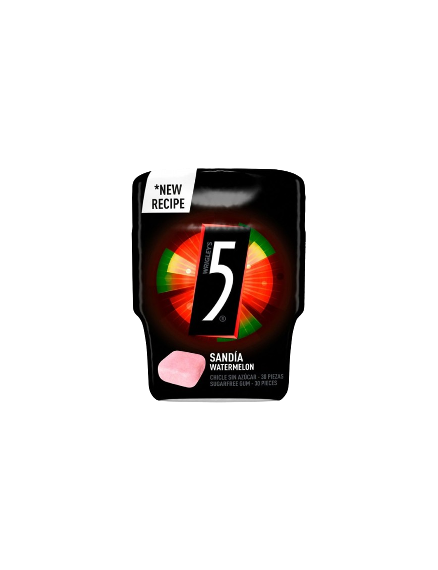 CHICLES FIVE CUBO SANDIA 69G