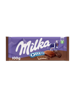 CHOCOLATE MILKA OREO BROWNIE T/100GR