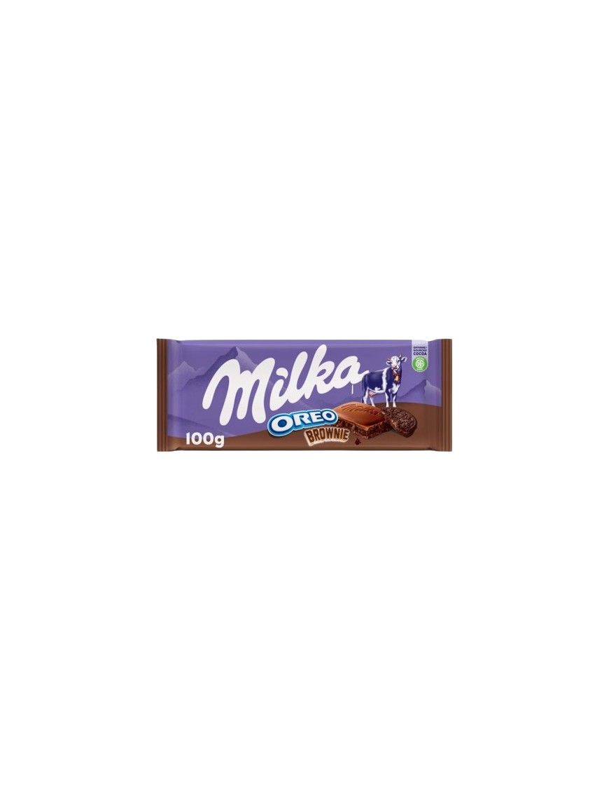 CHOCOLATE MILKA OREO BROWNIE T/100GR