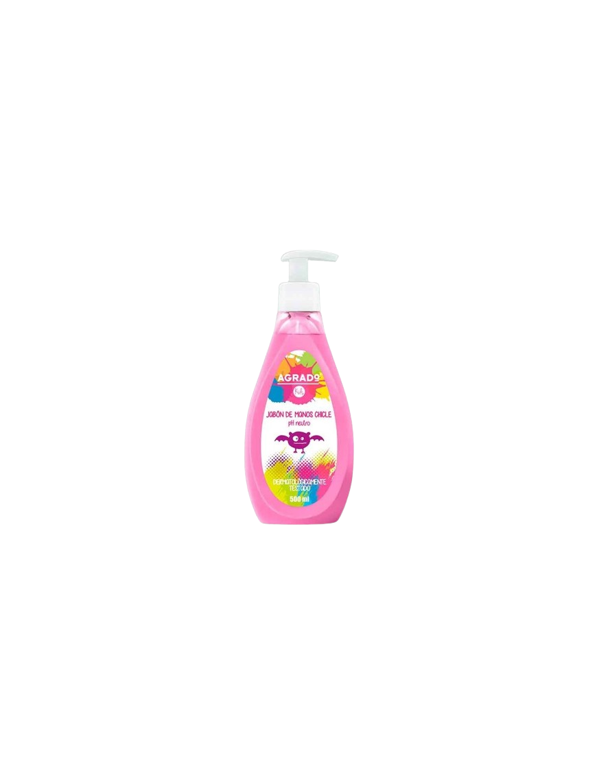 JABON MANOS LIQUIDO AGRADO KIDS CHICLE DF/500 ML