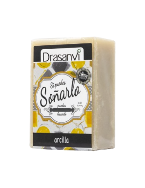 JABON PASTILLA DRASANVI ARCILLA 100 GR UNIDAD