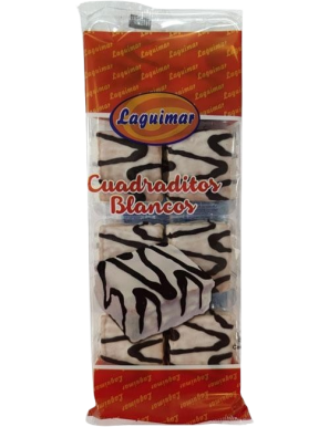 DULCES LAGUIMAR CUADRADITOS BLANCOS 180GR