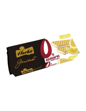 DULCES LAGUIMAR FLORBU BARQUILLO LIMON 0% 150 GR