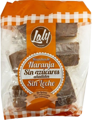 DULCES LAGUIMAR LALY B. BIZCOCHO NARANJA S/A 450FG