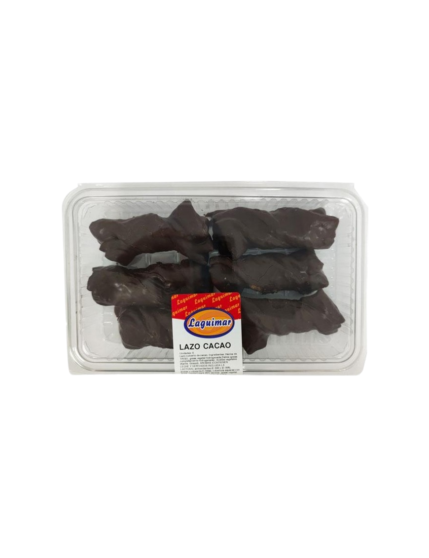 DULCES LAGUIMAR LAZO CHOCO BLISTER 250GR