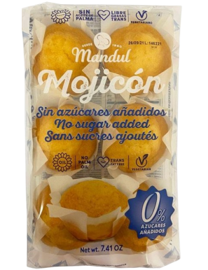 DULCES LAGUIMAR MANDUL MOJICON S/AZUCAR 210 GR