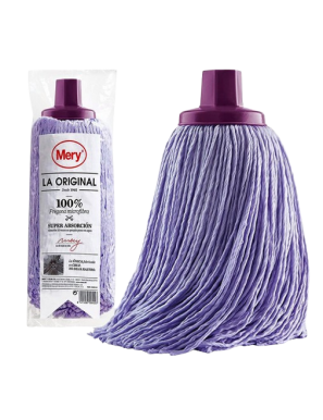 FREGONA MICROFIBRAS HILO MORADA MERY UD