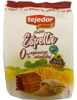 DULCES LAGUIMAR TEJEDOR ESPELTA 0% 250GR