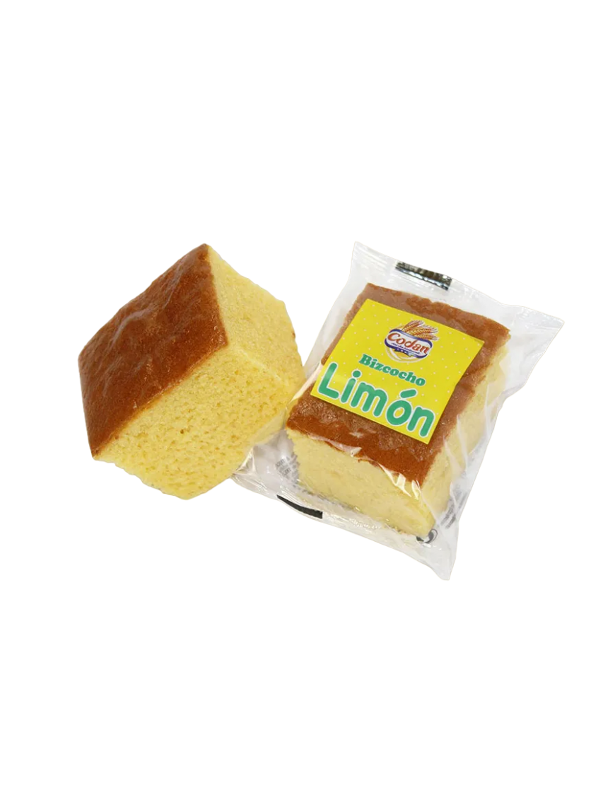 DULCESOL BIZCOCHO CODAN LINGOTE LIMON P/360 GR