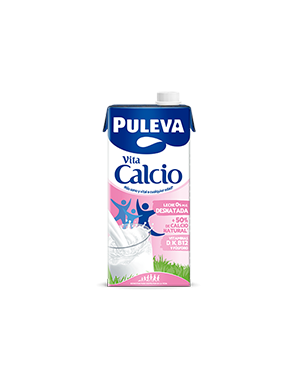 LECHE PULEVA CALCIO DESNATADA BRICK 1 L