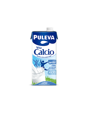 LECHE PULEVA CALCIO ENTERA BRICK 1 L