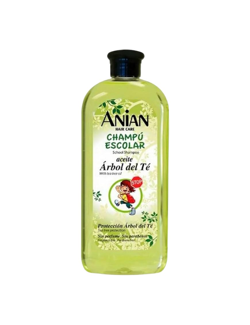 CHAMPU ANIAN ACEITE ARBOL DEL TE  B/400 ML