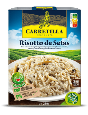 RISOTTO DE SETAS CARRETILLA P/250 GR