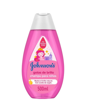 CHAMPU JOHNSON GOTAS BRILLO B/500 ML