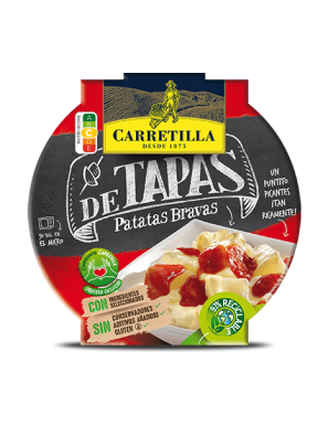 PATATAS BRAVAS CARRETILLA TAPAS T/280 GR