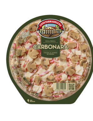 PIZZA CASATARRD/425.GR.CARBONARA UD