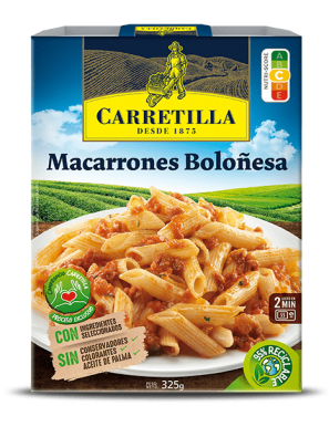 MACARRONES CARRETILLA BOLOÑESA P/325 GR