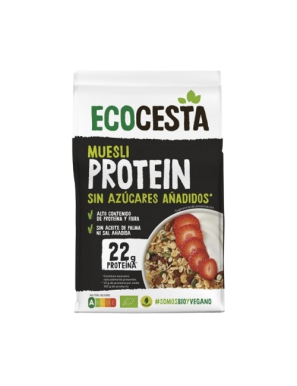 ECO CESTA MUESLI PROTEIN S/AZUCAR AÑAD. 375 GR