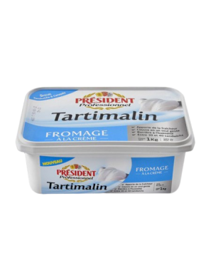 QUESO BLANCO TARTIMALIN PRESID.TARRINA1.KG.