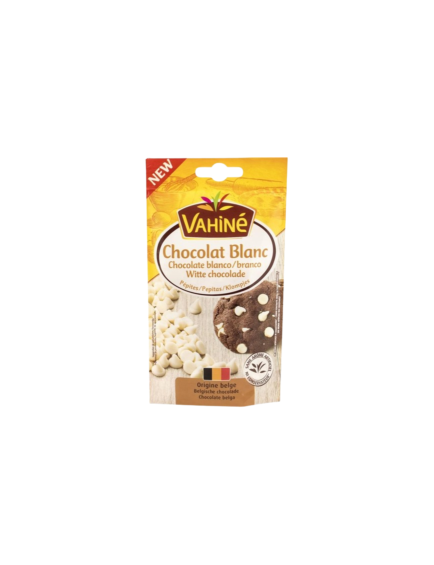 PEPITAS DE CHOCOLATE BLANCO VAHINE B/100 GR