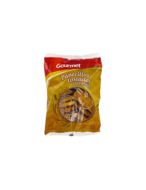 PAN TOSTADO GOURMET PANECILLO INTEGRAL B/400 GR