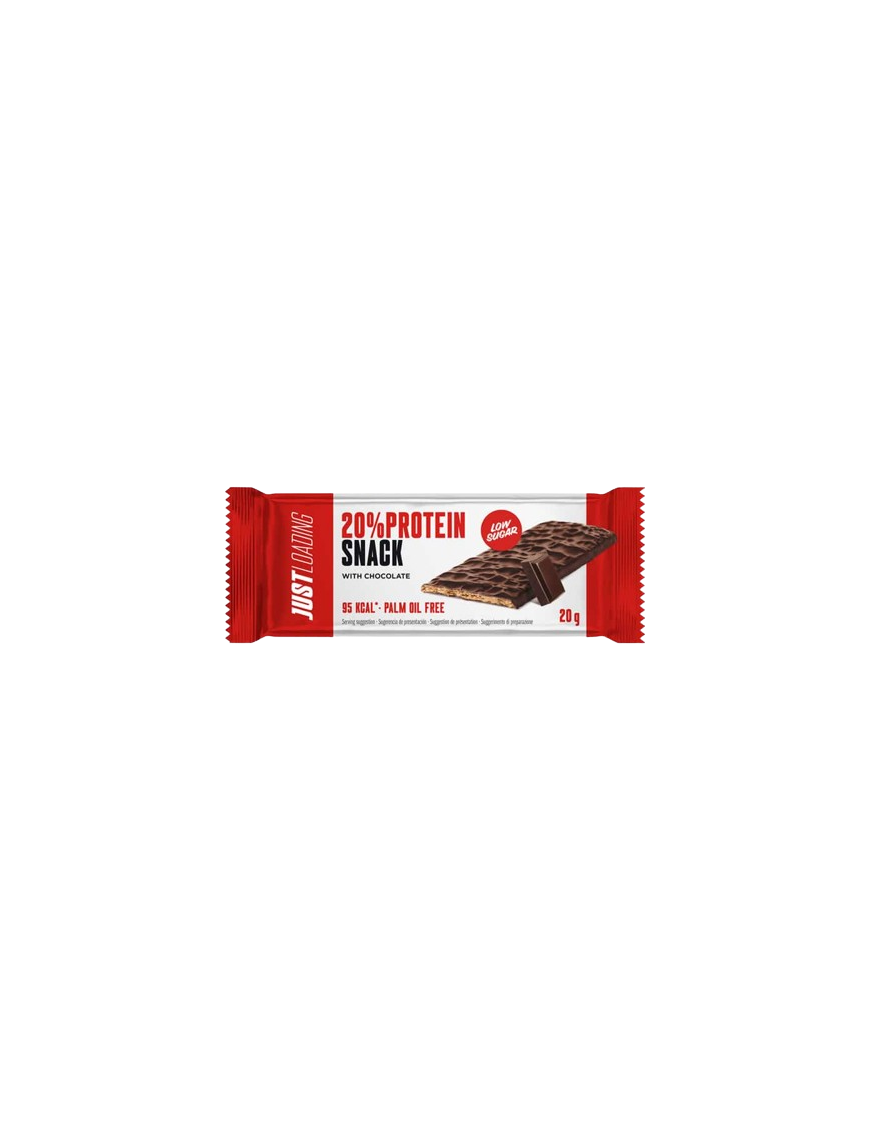 JUST LOAD BARRITA PROTEINA SNACK CHOCOLATE 20GRXUD