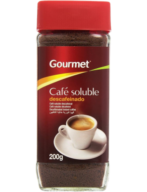 DESCAFEINADO GOURMET SOLUBLE  B/200 GR