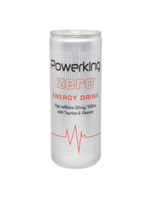 BEBIDA ENERGETICA POWERKING ZERO LATA 250 ML