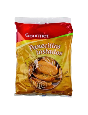 PAN TOSTADO GOURMET PANECILLO NORMAL B/400 GR