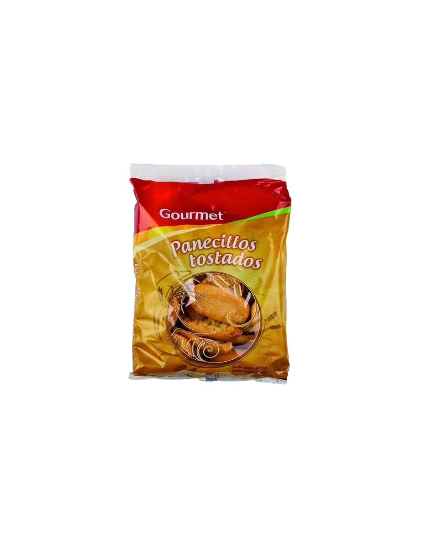 PAN TOSTADO GOURMET PANECILLO NORMAL B/400 GR