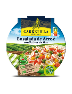 ENSALADA CARRETILLA ARROZ CON PALITOS E/240 GR