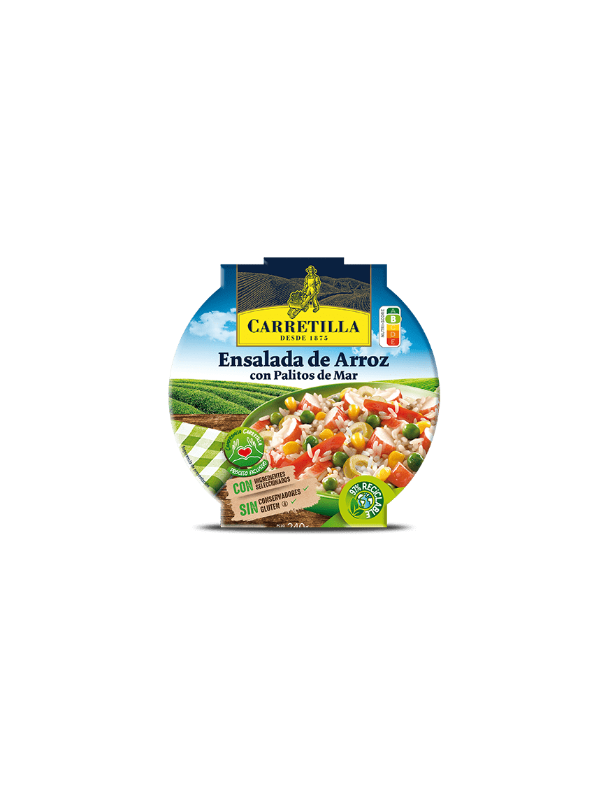 ENSALADA CARRETILLA ARROZ CON PALITOS E/240 GR