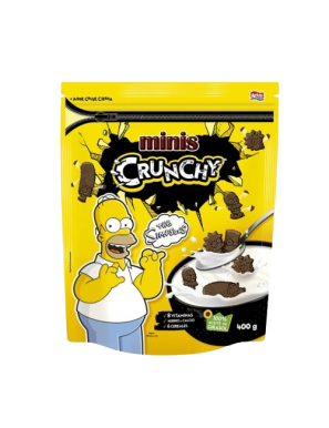 ARLUY MINI GALLETAS C/CHOCOLATE SIMPSONS B/400 GR