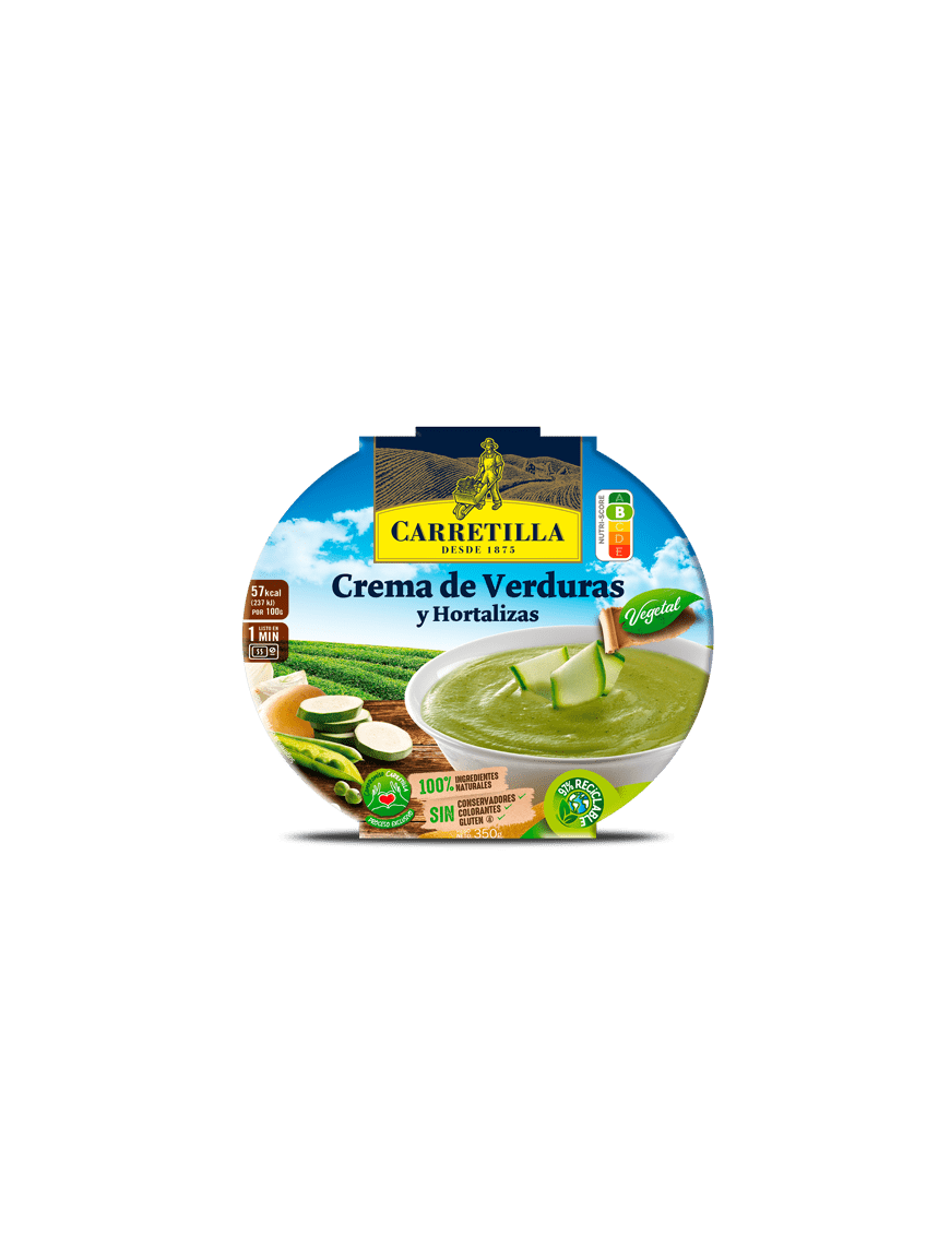 CREMA CARRETILLA VERDURAS Y HORTALIZAS