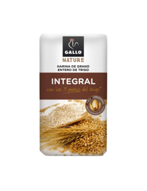 HARINA TRIGO INTEGRAL GALLO P/1 KG